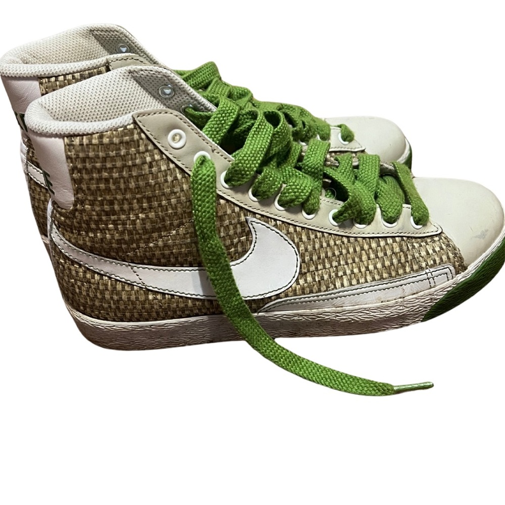 Nike x J.Crew Blazer Hemp Canvas High Tops | Women’s‎ 8.5 | 2009 Rare VTG